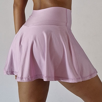 Falda Short Lila