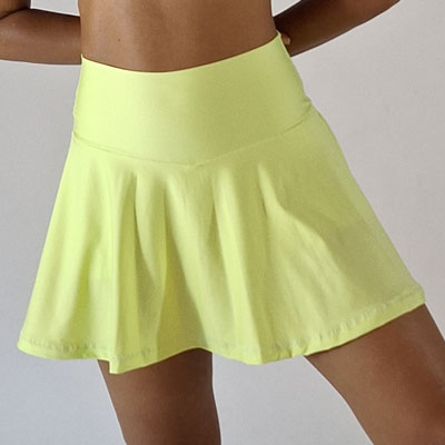 Falda Short Verde Claro